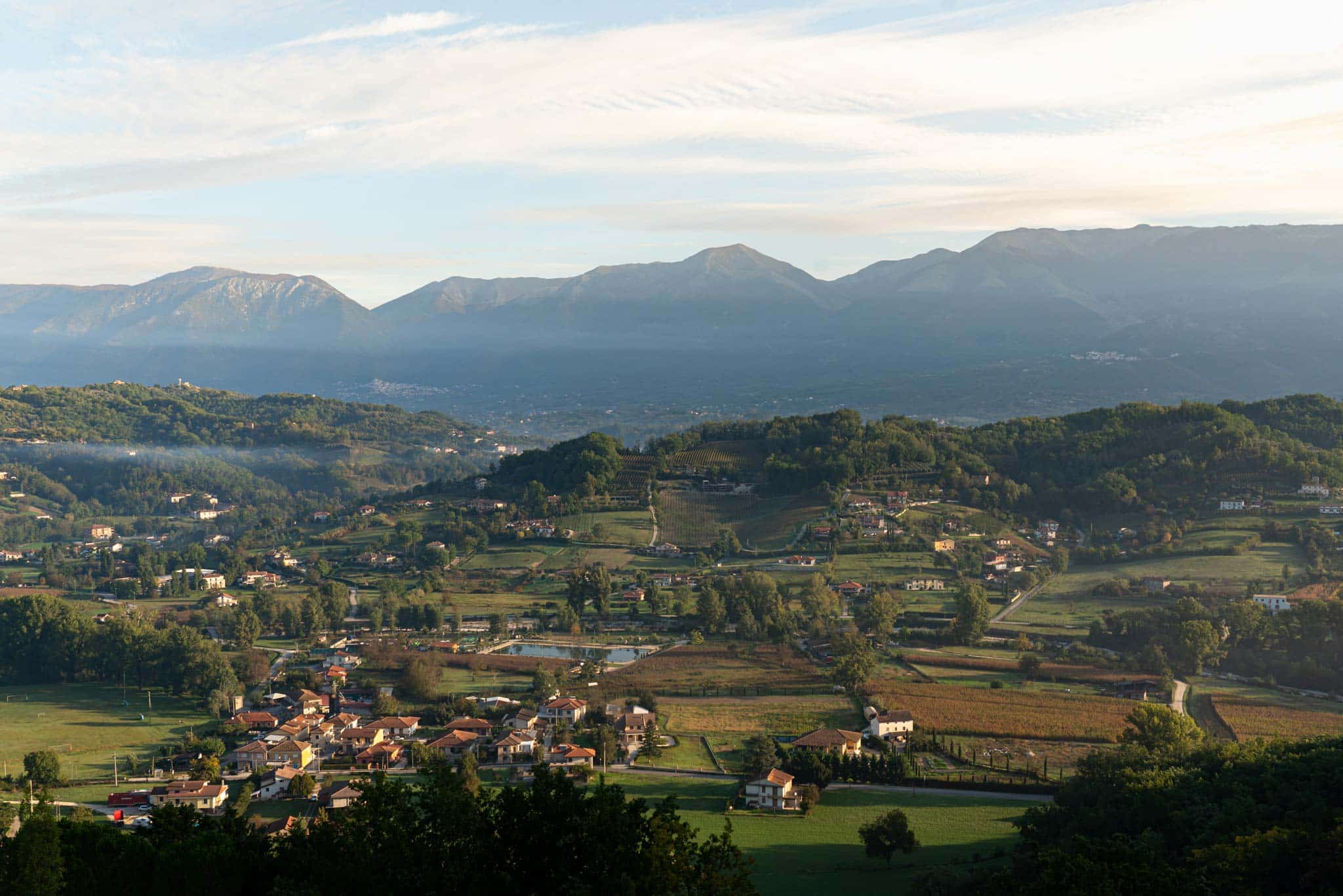 Overlooking the Camino Valley, one of the most naturally beautiful places to see near Rome