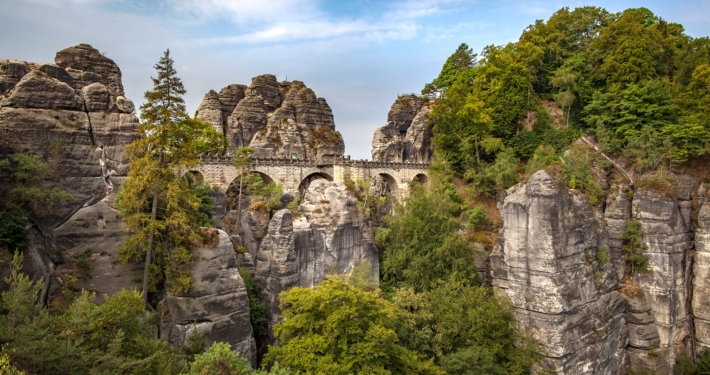 Bastei Bridge, Saxony, Germany