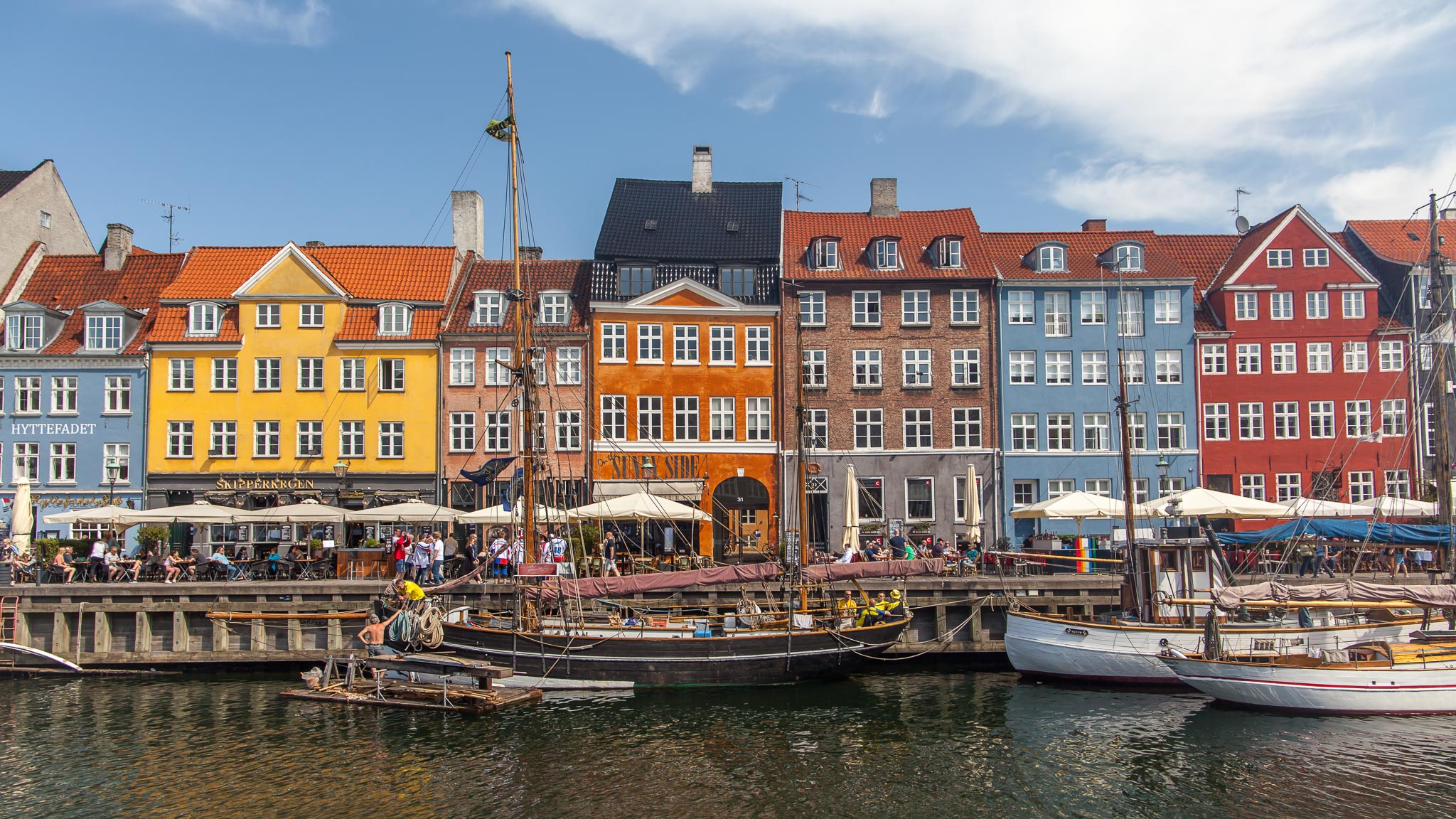 Colourful Copenhagen has it's fair share of Rainbow credentials