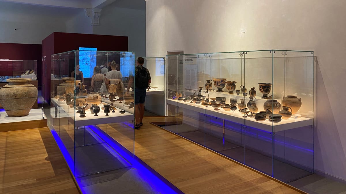 The Museo delta Antica has a large section dedicated to the Etruscan city of Spina