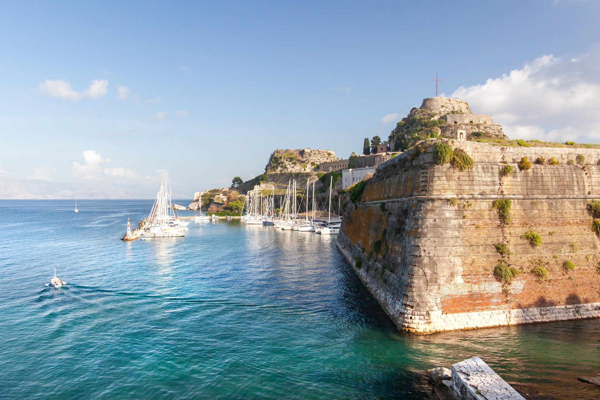 Corfu's Venetian Fortress is a jewel in the island's culture capital