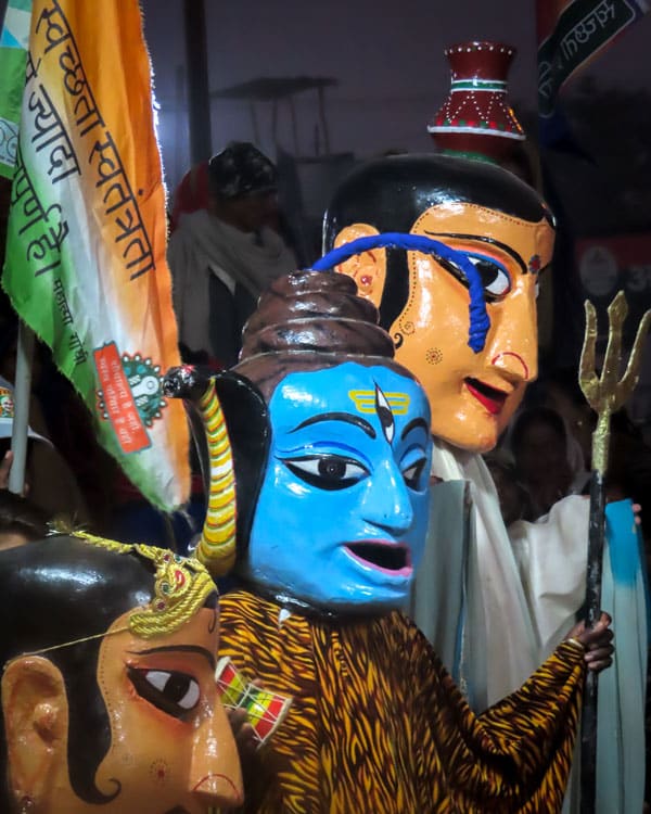Costumes at the Kumbh Mela