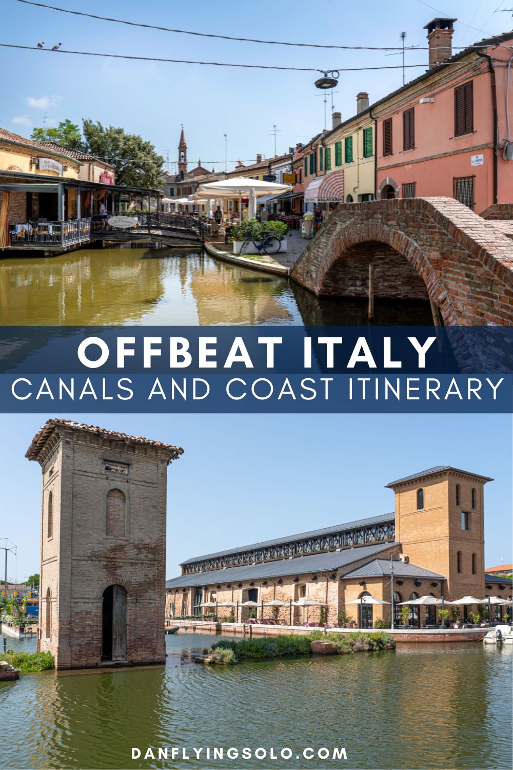 Go offbeat in Italy! Emilia Romagna's Riviera One Week coast and culture itinerary - Plan a one week escape along Emilia Romagna's Coast, including Comacchio, Ravenna and Cervia plus the best beaches near Bolgona.
