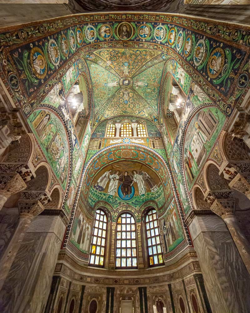 Visit Ravenna, close to Cervia, for breathtaking mosaics