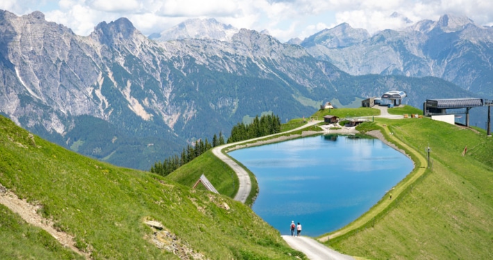 Hiking The Asitz Mountain is one of the best things to do in Austria