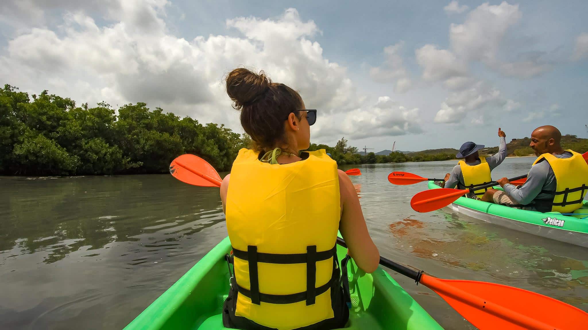 Kayaking through Mangroves in Antigua