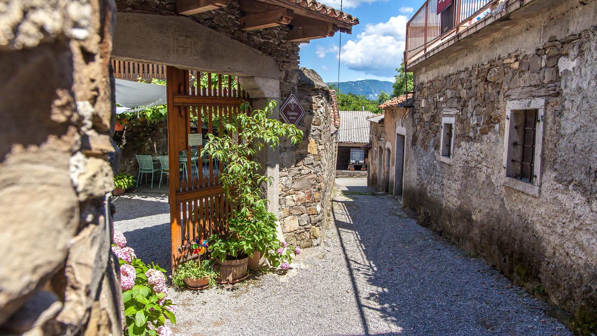 Cejkotova domačija Vipava valley Slovenia