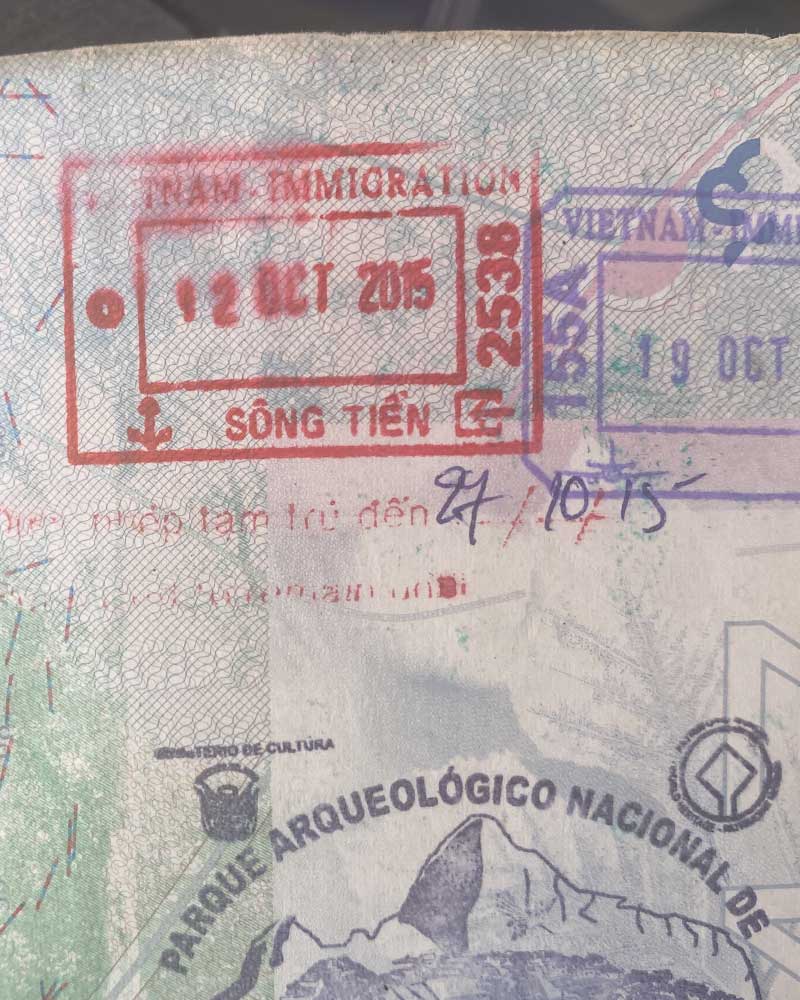 Visa Stamp